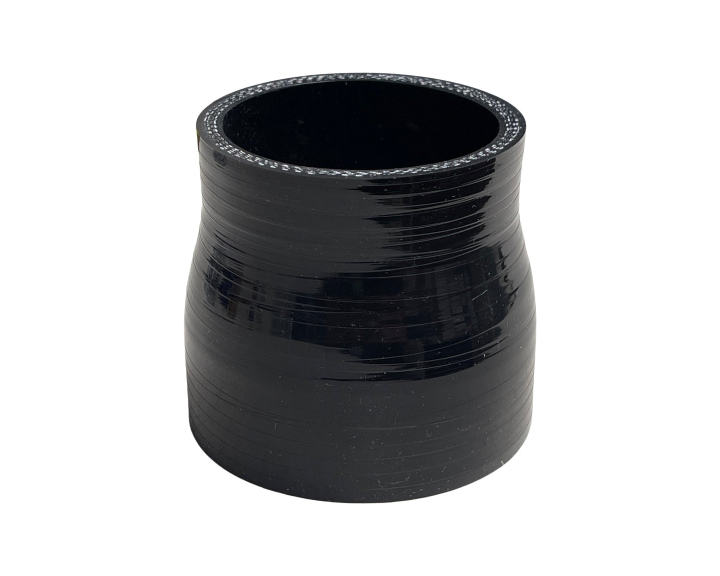 Straight Reducer Silicone Hose Coupler - 2.50" to 3.50" ID - Black - SI-SR-6389-BLK